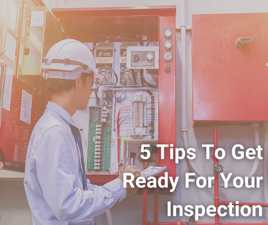 Fire inspection tips white text 