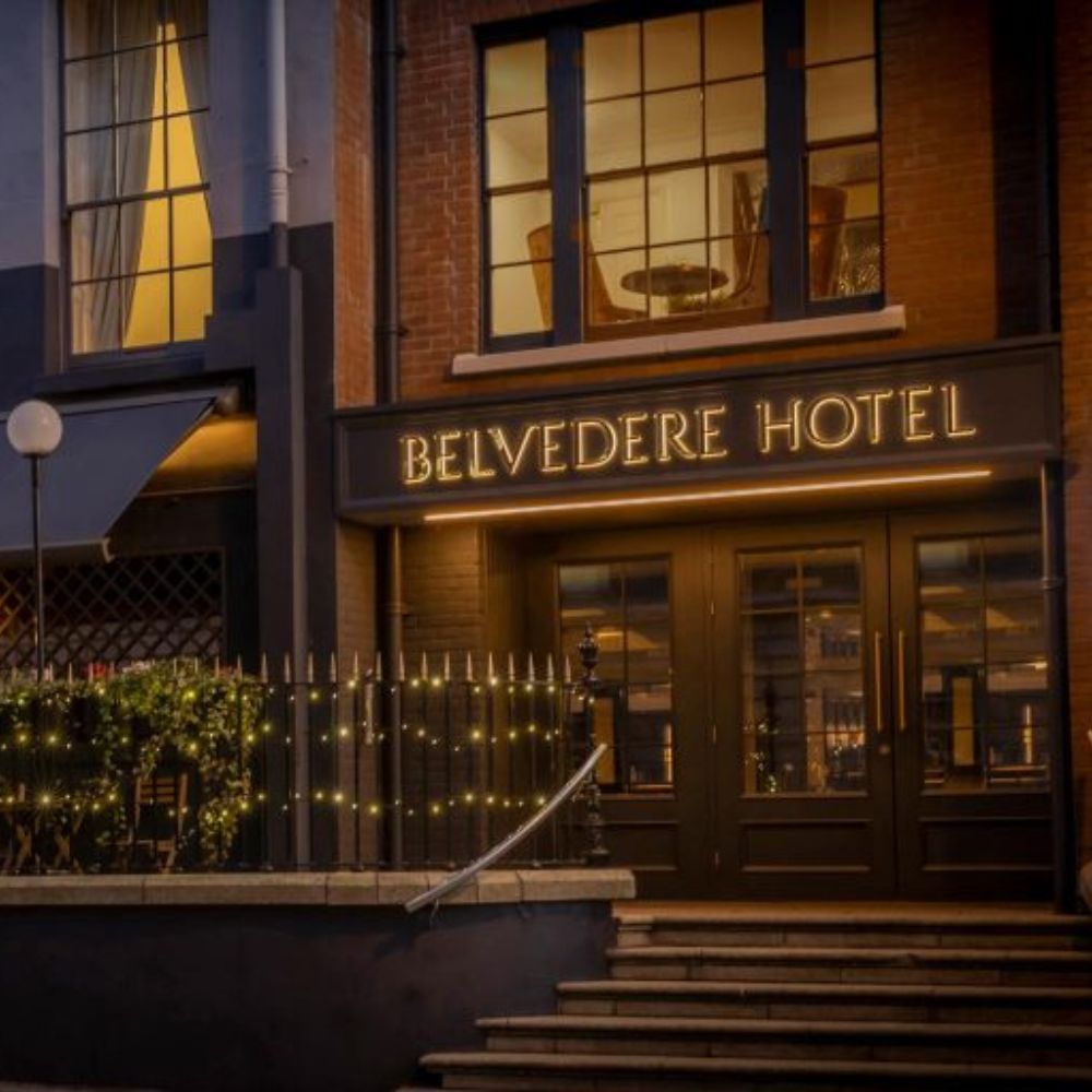 The Belvedere Hotel front