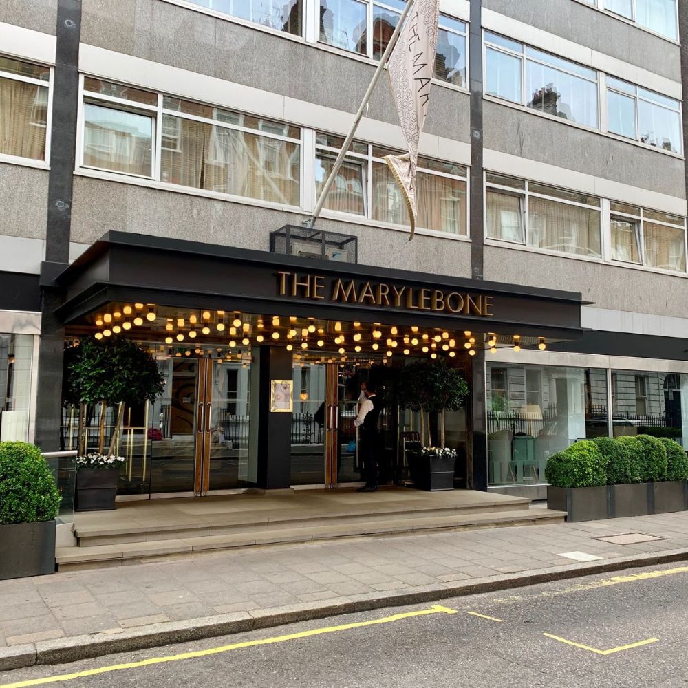 The Marylebone Hotel front
