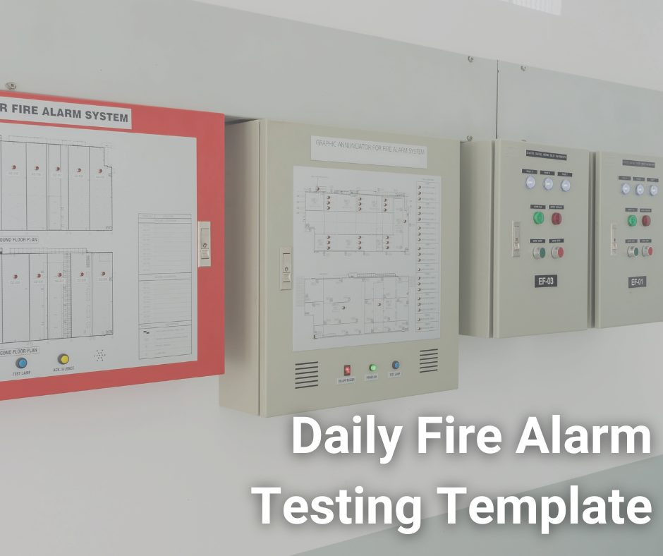Daily Fire Alarm template widget